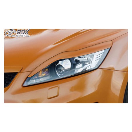 Spoilers de phares sur mesure pour Ford Focus II Facelift 2008-2011 (ABS)