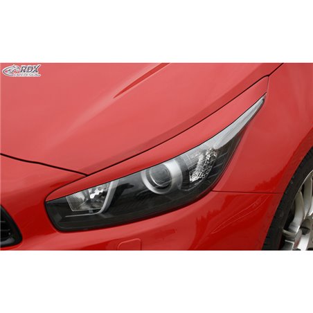 Spoilers de phares sur mesure pour Kia Cee'd & Pro Cee'd JD 2012- (ABS)