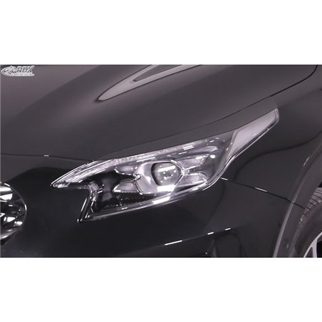 Spoilers de phares sur mesure pour Kia XCeed (CD) 2019- (ABS)