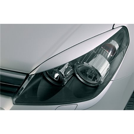 Spoilers de phares sur mesure pour Opel Astra H GTC/5 portes (ABS)