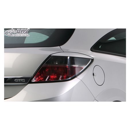 Spoilers de phares arrières sur mesure pour Opel Astra H GTC 2005-2009 (ABS)