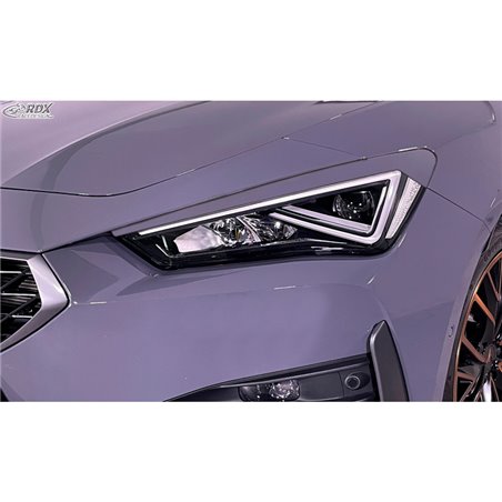 Spoilers de phares sur mesure pour Seat Leon (KL) / Cupra Leon (KL) & Cupra Formentor (KM) 2020- & Seat Tarraco (KN2) 2019- (ABS