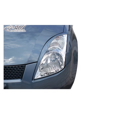 Spoilers de phares sur mesure pour Suzuki Swift II 2005-2010 (ABS)