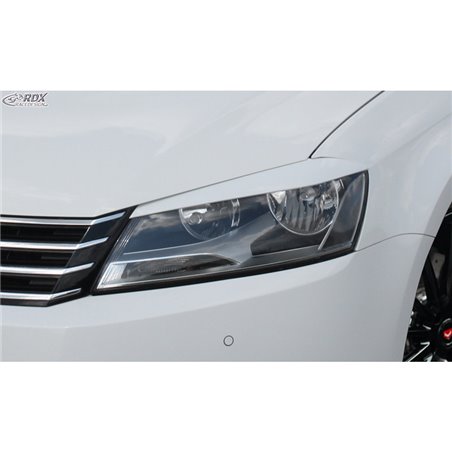 Spoilers de phares sur mesure pour Volkswagen Passat 3C Facelift 2011-2014 (ABS)