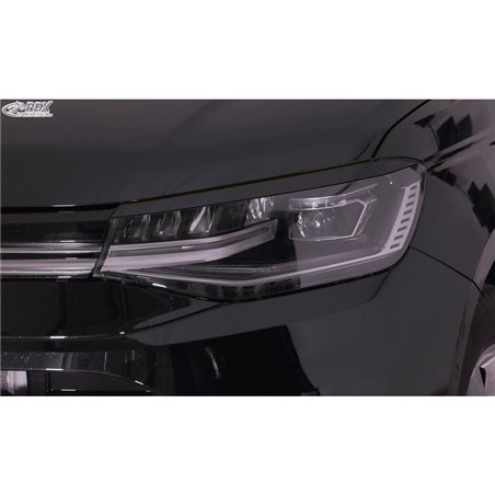 Spoilers de phares sur mesure pour Volkswagen Caddy V 2020- (ABS)