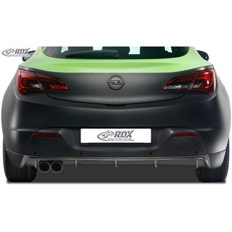 Jupe arrière 'Diffuseur' sur mesure pour Opel Astra J GTC 2009-2015 excl. OPC (PUR)