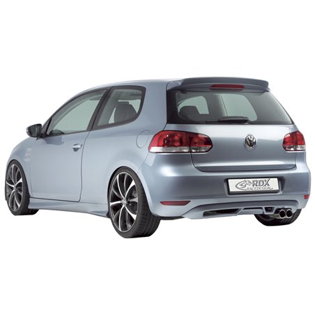 Jupe arrière sur mesure pour Volkswagen Golf VI 2008- excl. GTi/GTD/Plus (PU)