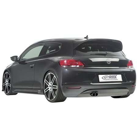 Jupe arrière sur mesure pour Volkswagen Scirocco 2008- (PU)