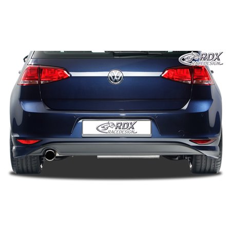 Jupe arrière 'Angles' sur mesure pour Volkswagen Golf VII HB 3/5-portes 2012- excl. GTi/GTD (PUR)