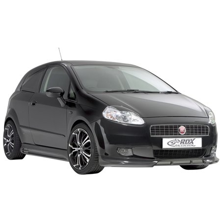 Jupes latérales sur mesure pour Fiat Grande Punto 2005- 'GT-Race' (ABS)