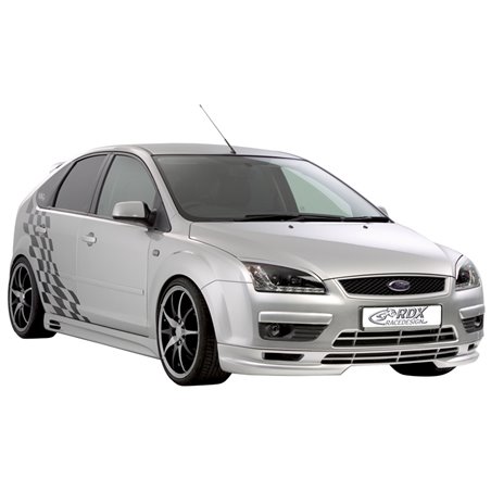 Jupes latérales sur mesure pour Ford Focus II 2005-2008 excl. ST 'GT-Race' (ABS)