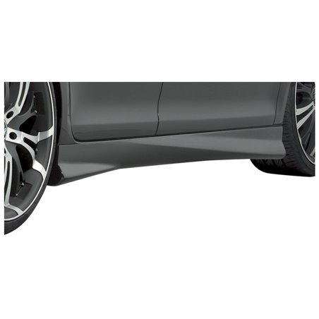 Jupes latérales sur mesure pour Opel Astra H 5 portes/Wagon 'Turbo' (ABS)