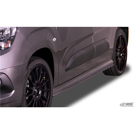 Jupes latérales sur mesure pour Opel Combo MPV 2018- 'Edition' (ABS)