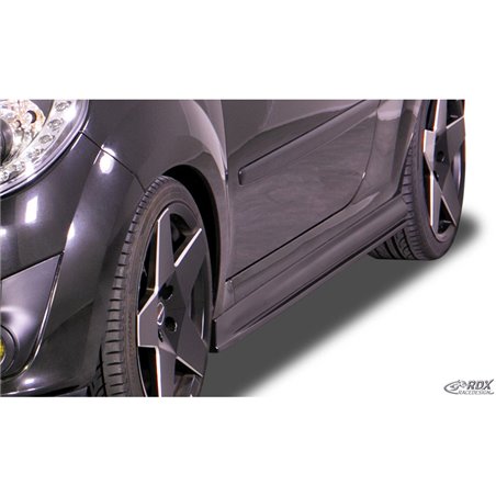 Jupes latérales sur mesure pour Renault Twingo II 2007-2014 'Edition' (ABS)