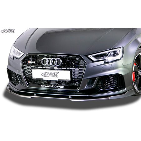 Spoiler avant Vario-X sur mesure pour Audi RS3 (8V) 2017- (PU)