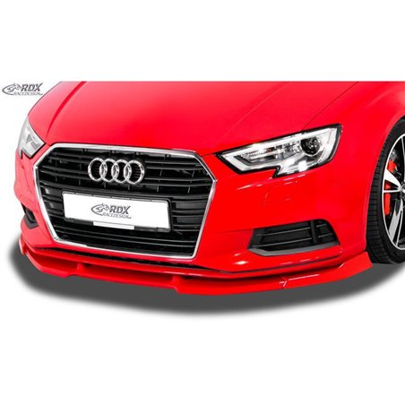 Spoiler avant Vario-X sur mesure pour Audi A3 (8V7) Cabrio Facelift 2016- (PU)