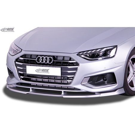 Spoiler avant Vario-X sur mesure pour Audi A4 (B9) FL 2019- (PU)