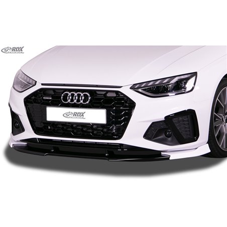 Spoiler avant Vario-X sur mesure pour Audi A4 (B9) FL 2019- S-Line & S4-Pare-chocs avant (PU)