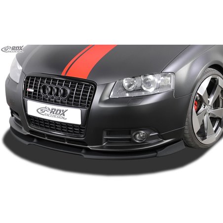 Spoiler avant Vario-X sur mesure pour Audi A3 8P 3/5-portes S-Line 2006-2008 (PU)