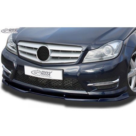 Spoiler avant Vario-X sur mesure pour Mercedes Classe-C W204/S204 AMG-Styling 2011-2014 (PU)