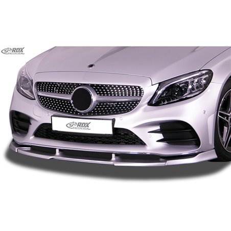 Spoiler avant Vario-X sur mesure pour Mercedes Classe-C W205 AMG-Line FL 2018- (PU)