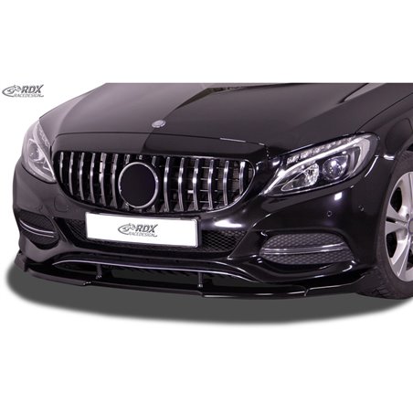 Spoiler avant Vario-X ''V2'' sur mesure pour Mercedes Classe-C W205 2014-2018 incl. Coupe & Estate (PU)