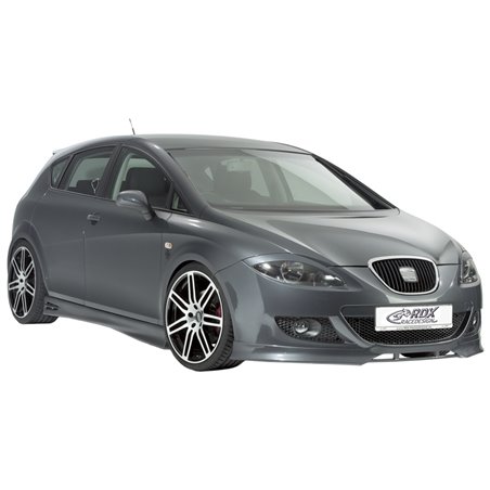 Spoiler avant sur mesure pour Seat Leon 1P 2005-2009 excl. FR/Cupra (ABS)