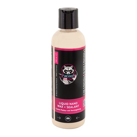 Racoon LIQUID NANO WAX + SEALANT Crème de polissage + Scellant - 200ml