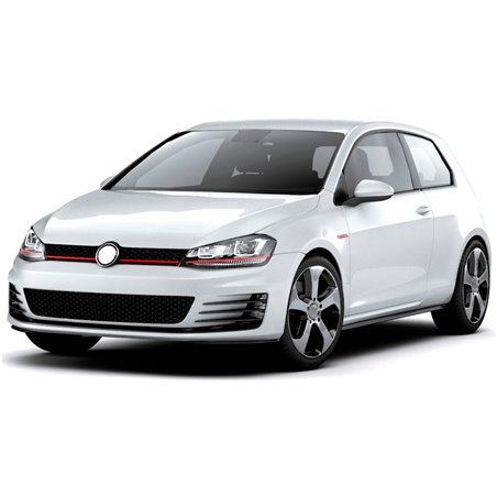 AutoStyle Jupes latérales sur mesure pour Volkswagen Golf VII 2012-2017 'GTi-Look' (PP)