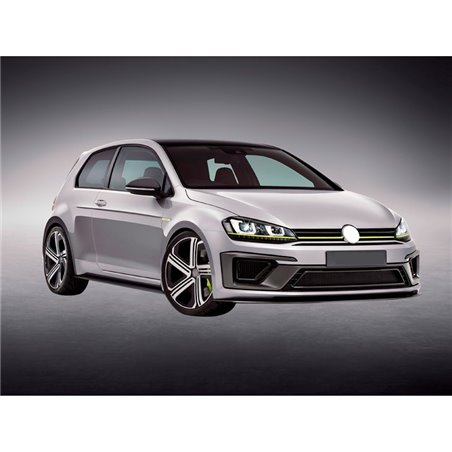 AutoStyle Kit complet de styling sur mesure pour Volkswagen Golf VII 3/5-portes 2012-2017 'R400-Look' incl. Grilles (PP)