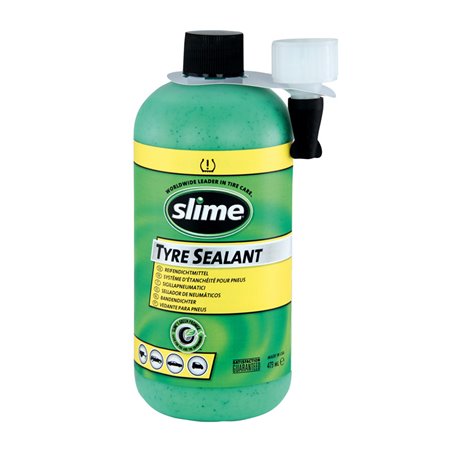 Slime Système d'Etancheite pour pneus 473ml pour Smart Repair Set