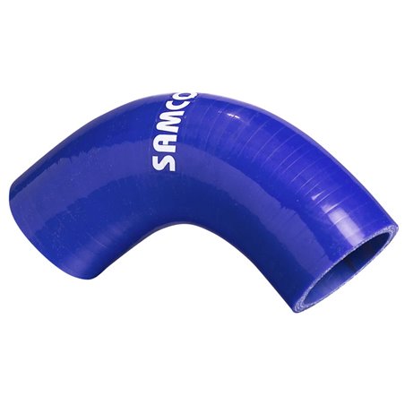 Samco Durite Silicone coudée 90 degré - Longueur 63mm - Ø11mm - Bleu