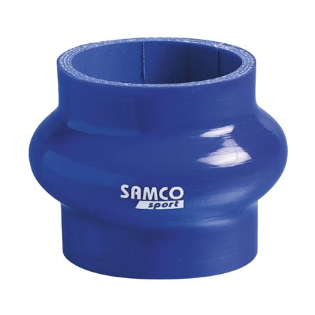 Samco Manchon Coupleur droit bleu - Longueur 76mm - Ø100mm