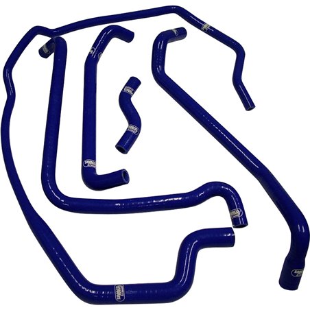 Samco Kit Durites sur mesure pour Ford Sierra Cosworth 4WD 1990-1992 - 5-pièces - Refroidissement - Bleu