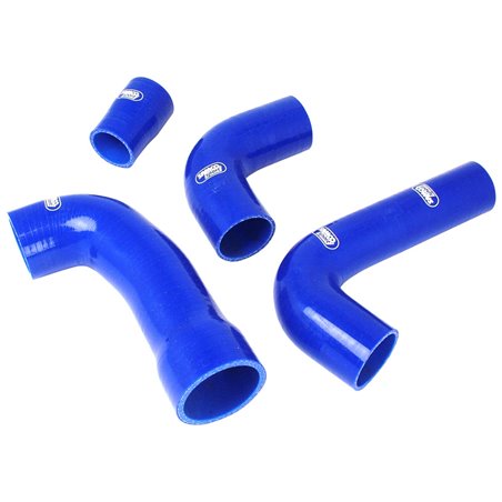 Samco Kit Durites sur mesure pour Fiat Uno Turbo MKI 1301cc 1991-1994 - 4-pièces - Turbo - Bleu