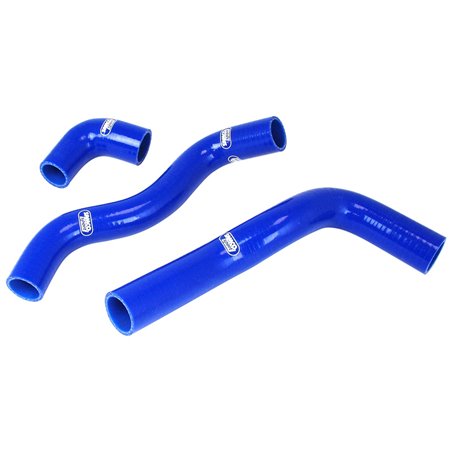 Samco Kit Durites sur mesure pour Fiat Uno Turbo MKI 1301cc 1985-1991 - 3-pièces - Refroidissement - Bleu