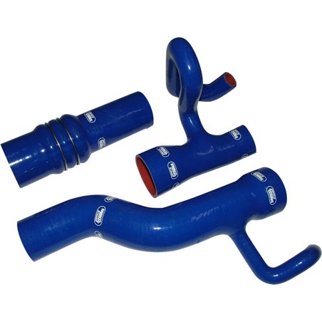 Samco Kit Durites sur mesure pour Audi S4/S6 2.2L 1992-1994 & S6/C4 2.2 1995-1997 - 3-pièces - Turbo - excl. UK - Bleu