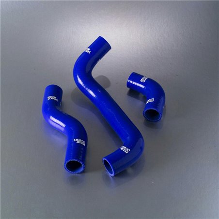 Samco Kit Durites sur mesure pour Toyota Celica GT4 ST185 3S-GTEU - 3-pièces - Refroidissement - Bleu