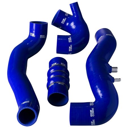 Samco Kit Durites sur mesure pour Renault 21 Turbo II/III - 4-pièces - Turbo - Bleu