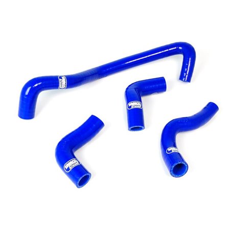 Samco Kit Durites sur mesure pour Ford Focus RS/ST 2.5L Turbo 2006- - 4-pièces - Chauffage - Bleu