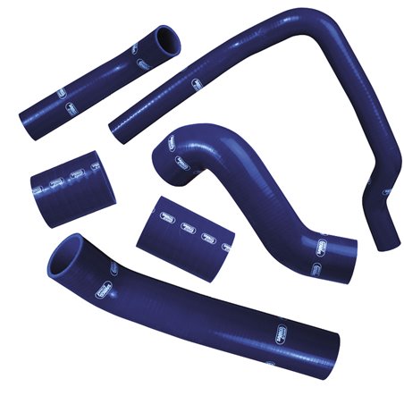 Samco Kit Durites sur mesure pour Mitsubishi Lancer Evo 10 CZ4A 4B11 2007- - 6-pièces - Turbo - Bleu