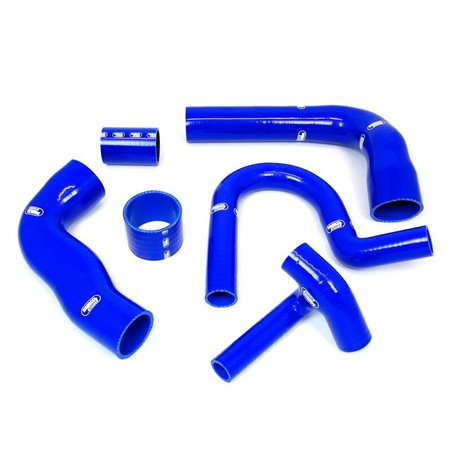 Samco Kit Durites sur mesure pour Ford Focus RS 2.5L Turbo 2009- - 6-pièces - Turbo & Soupape de décharge - Bleu