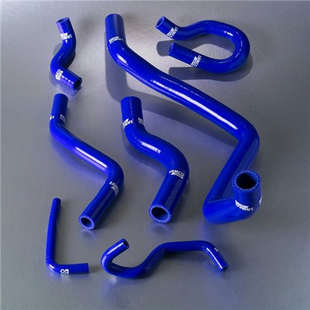 Samco Kit Durites sur mesure pour Honda Civic EX Coupe EJ6/EJ7/EJ8 1996- - 8-pièces - Refroidissement - Bleu