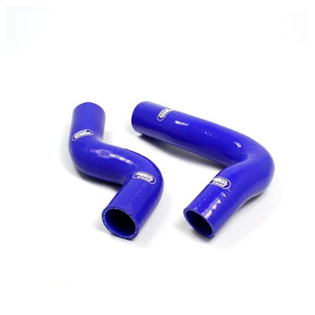 Samco Kit Durites sur mesure pour Subaru Impreza Turbo GC8 Version 1/2/3/4/5/6 1992-2000 - 2-pièces - Refroidissement - Bleu