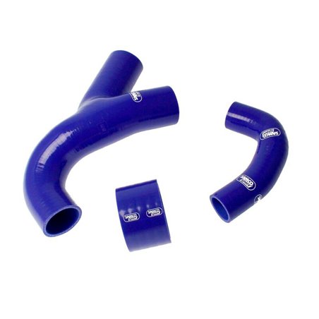 Samco Kit Durites sur mesure pour Subaru Impreza Turbo GC8 Version 3/4 1997-1999 - 3-pièces - Turbo - Bleu