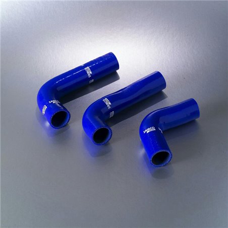 Samco Kit Durites sur mesure pour Alfa Romeo 164 1987-1992 3.0L V6 12V 3-pièces Refroidissement - Bleu