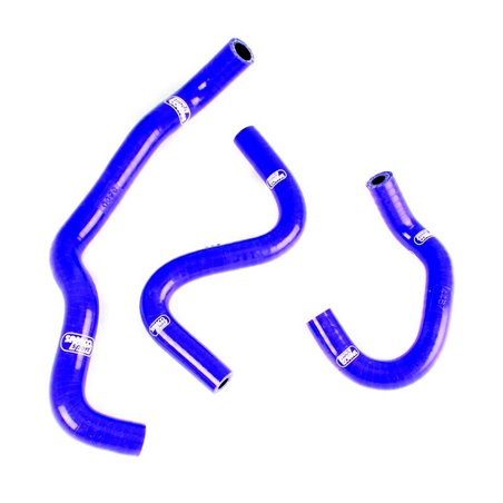 Samco Kit Durites sur mesure pour Subaru Impreza Turbo Version 7 2000-2002 - 3-pièces - Asservissement de Direction - Bleu