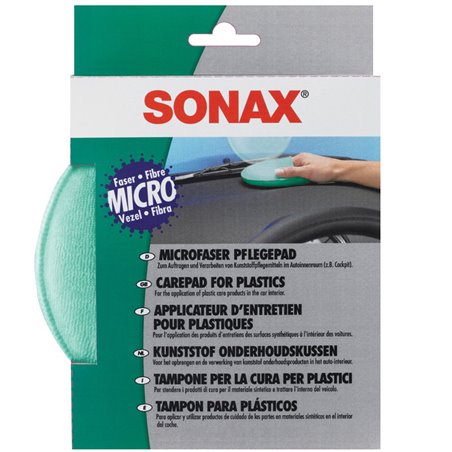 Sonax 417.200 Applicateur d'Entretien Pour Plastiques