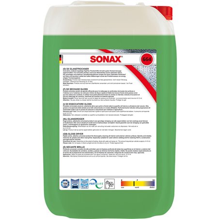 Sonax 664.705 Dry+ Agent de Séchage Gloss 25-Litre