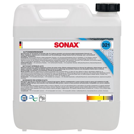 Sonax 321.605 Nettoyant d intérieur 10-Litre